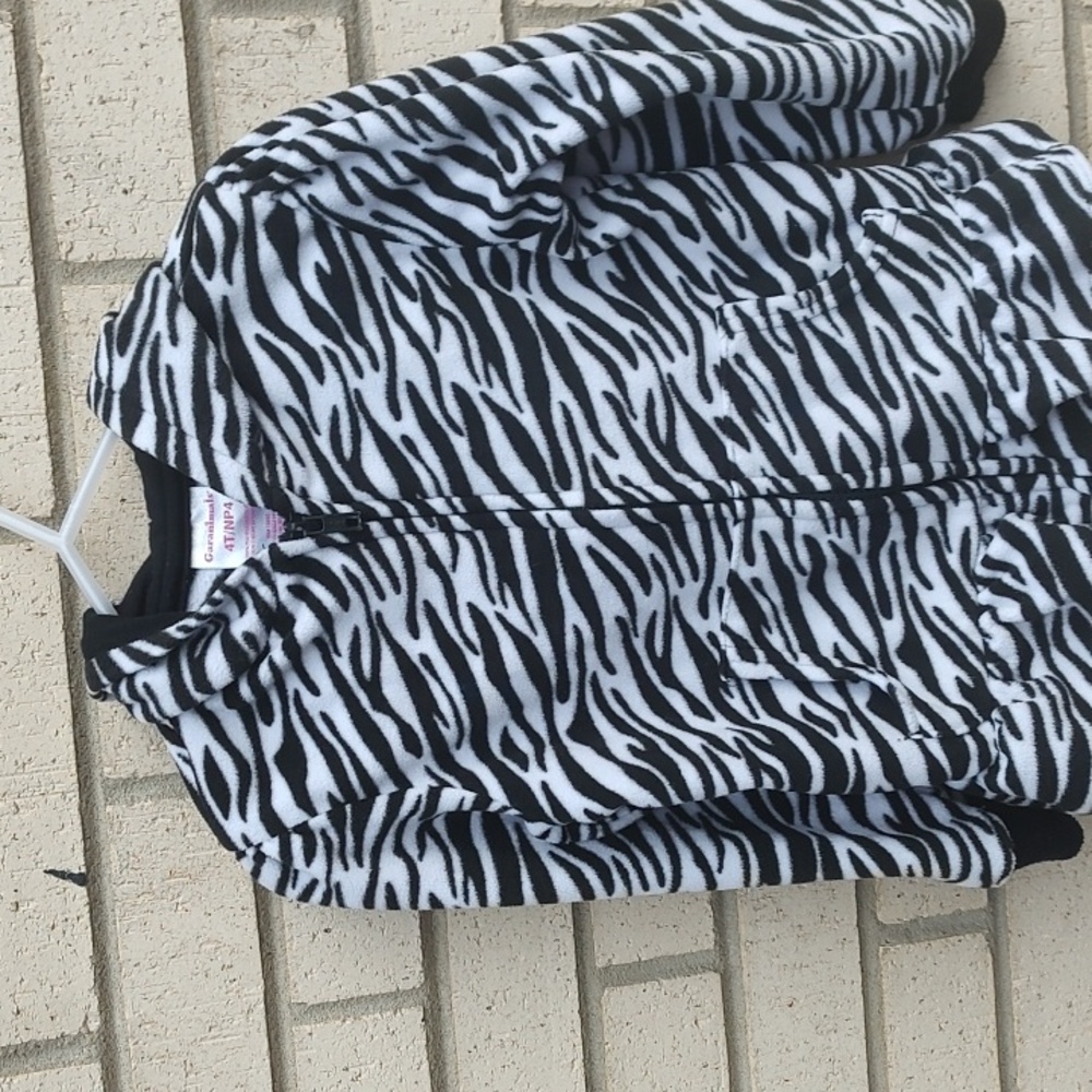 Black&White Zebra Jacket - Picture 6 of 9
